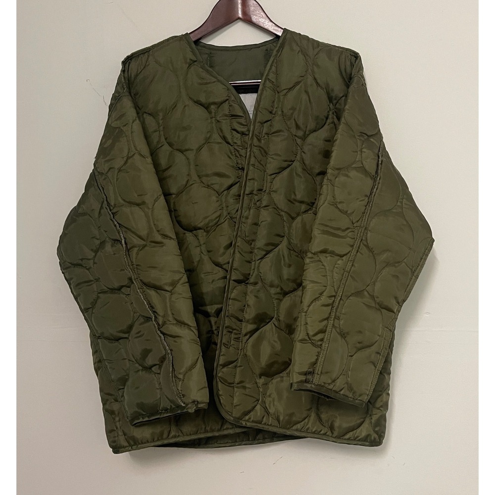 Rothco Ultra Force US Army Mens Field Coat Liner Olive Green Quilted XL Regular